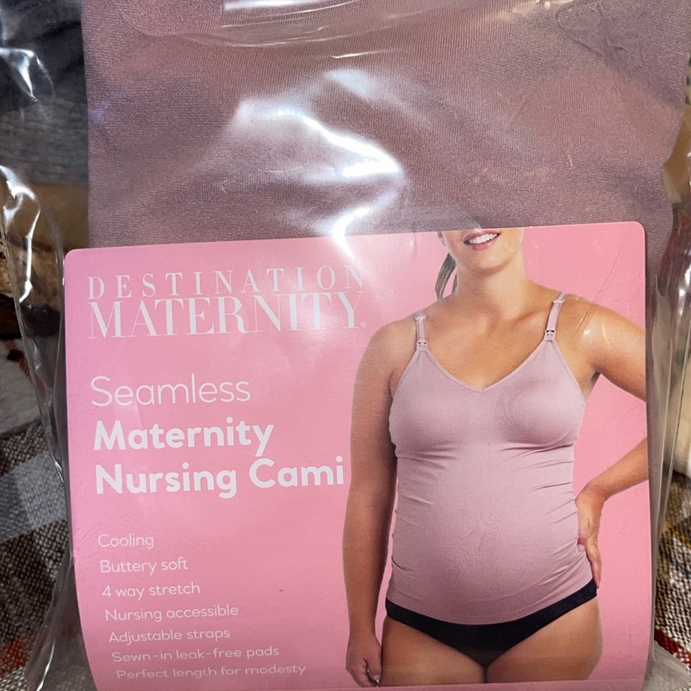 Destination, maternity seamless maternity nursing Cami
